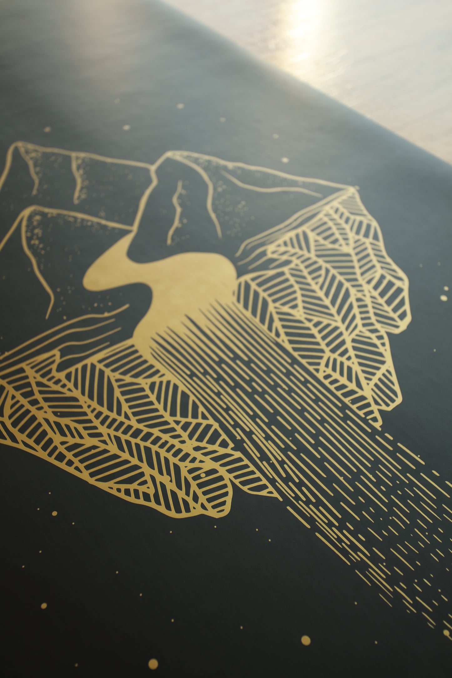 NEW Gold Foil Magic Mat